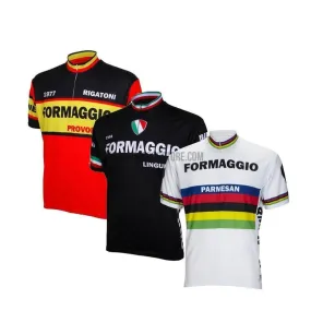 1965 1968 1977 Formaggio Retro Cycling Jersey