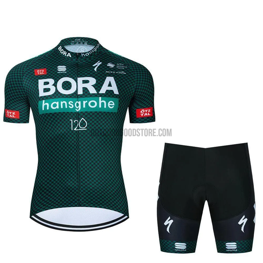 2021 BRA Green Cycling Bike Jersey Kit