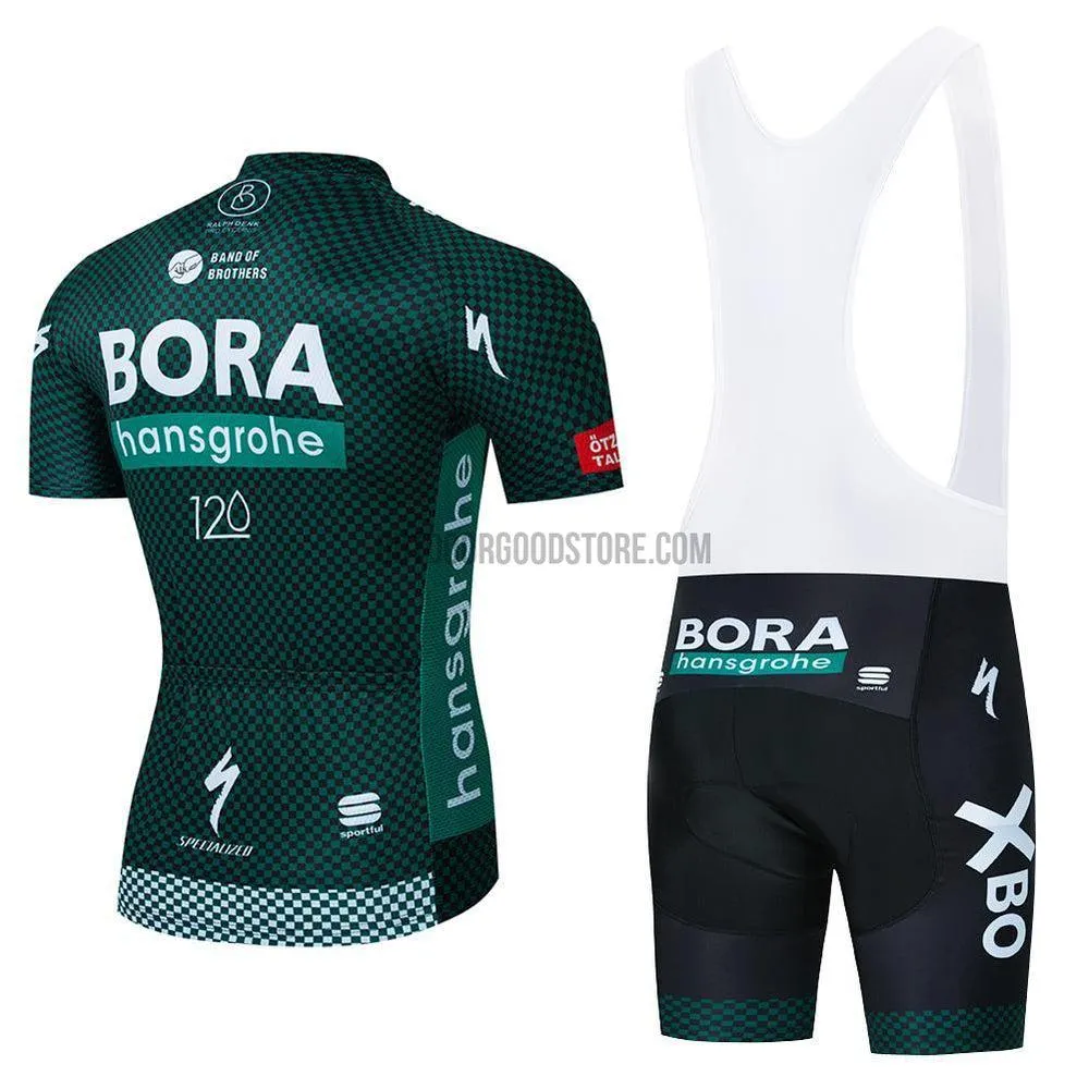 2021 BRA Green Cycling Bike Jersey Kit