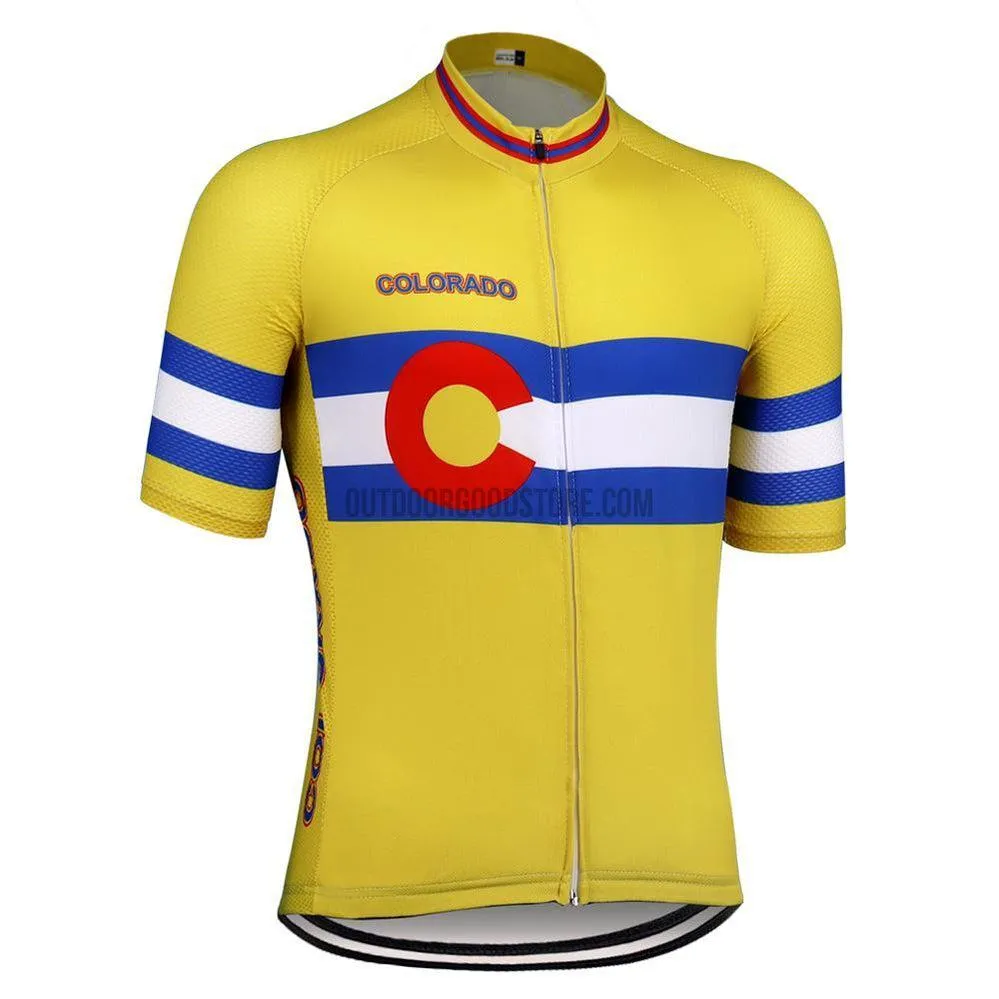 2021 Colorado State Retro Cycling Jersey