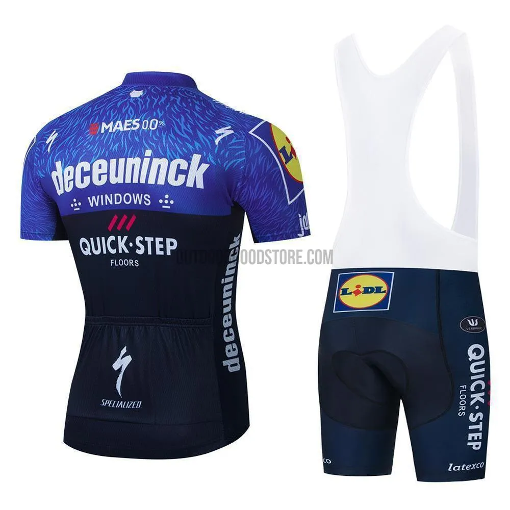 2021 Quick Step Cycling Jersey Kit