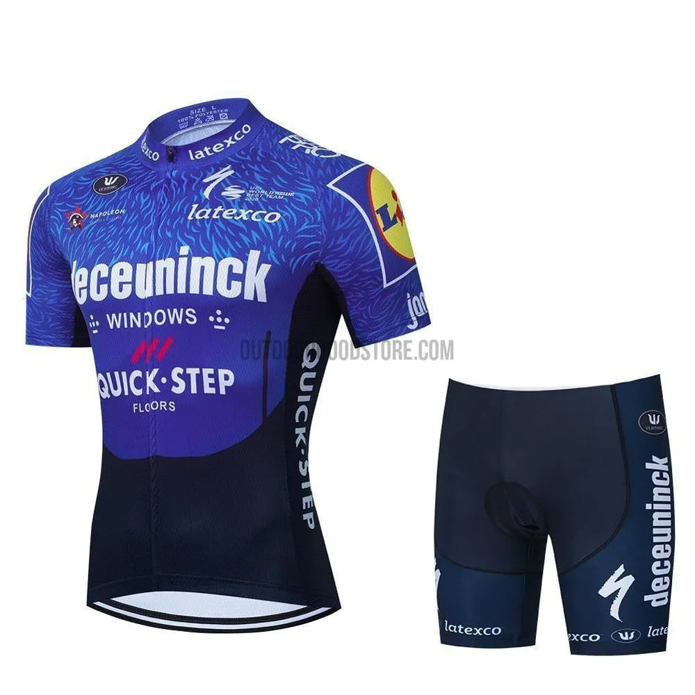 2021 Quick Step Cycling Jersey Kit