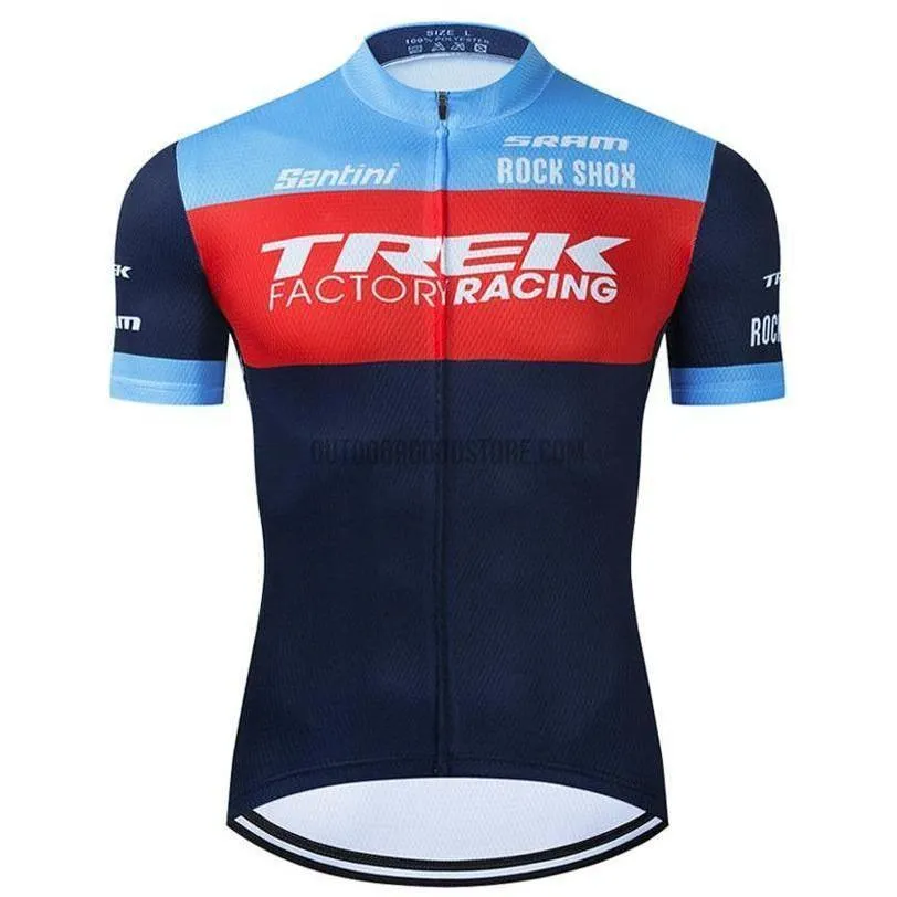 2021 TRK Blue Cycling Bike Jersey Kit