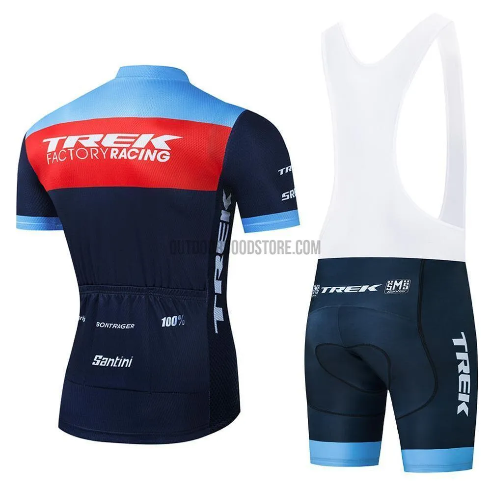 2021 TRK Blue Cycling Bike Jersey Kit