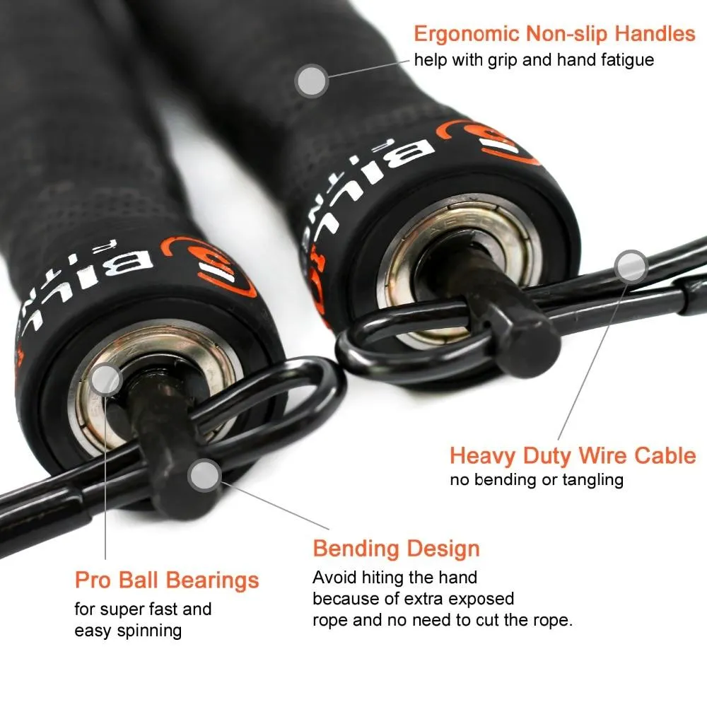 Adjustable Speed Skipping Rope Strength Training Jump Rope