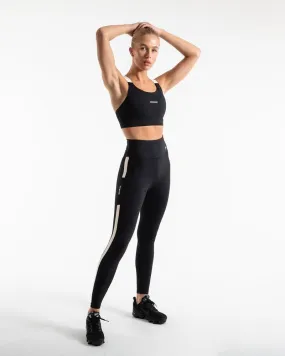 ALICIA SPORTS BRA - BLACK