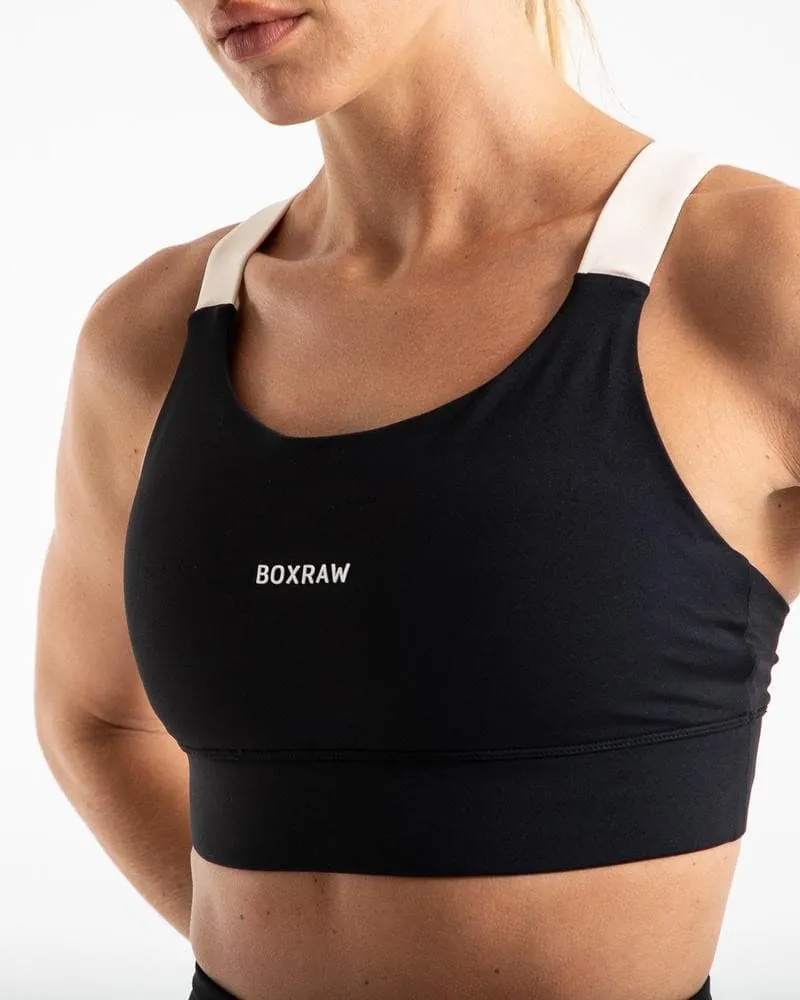 ALICIA SPORTS BRA - BLACK