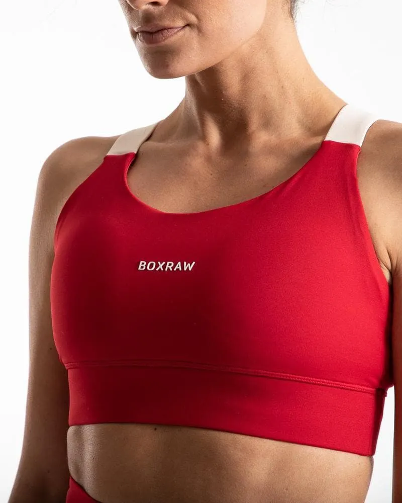 ALICIA SPORTS BRA - RED