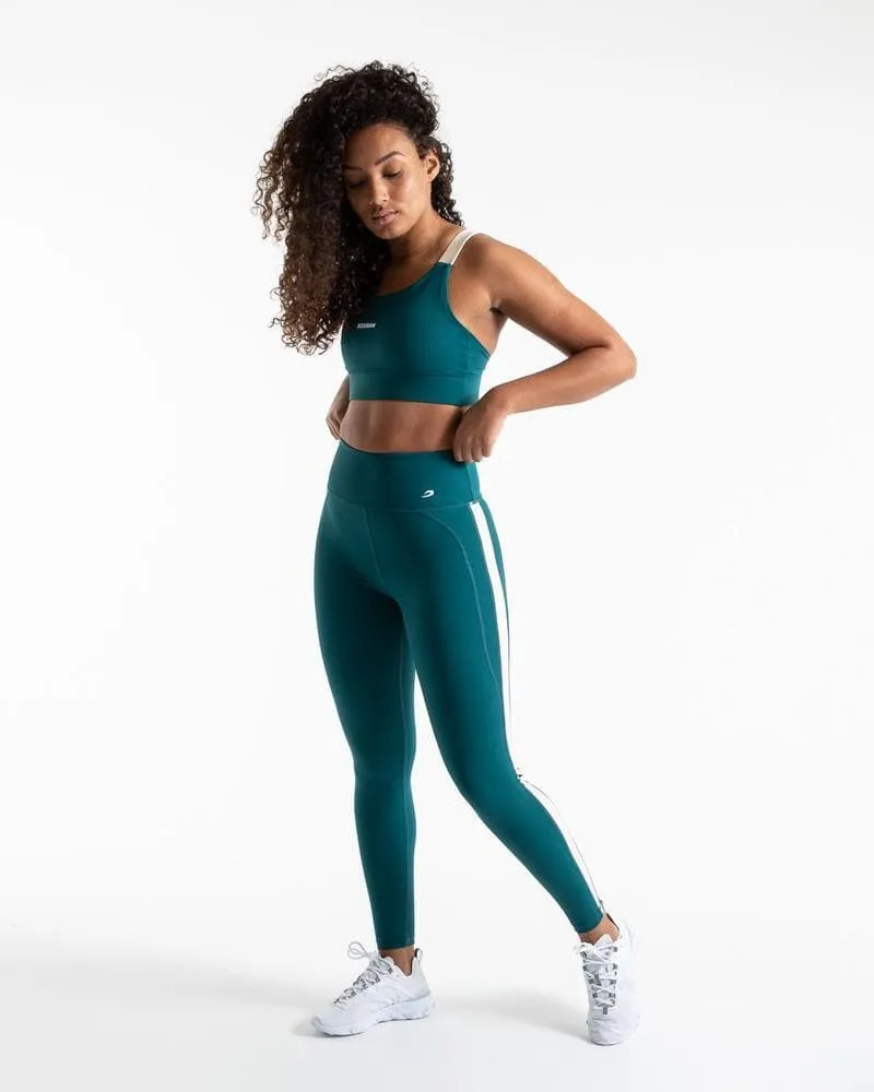 ALICIA SPORTS BRA - TEAL