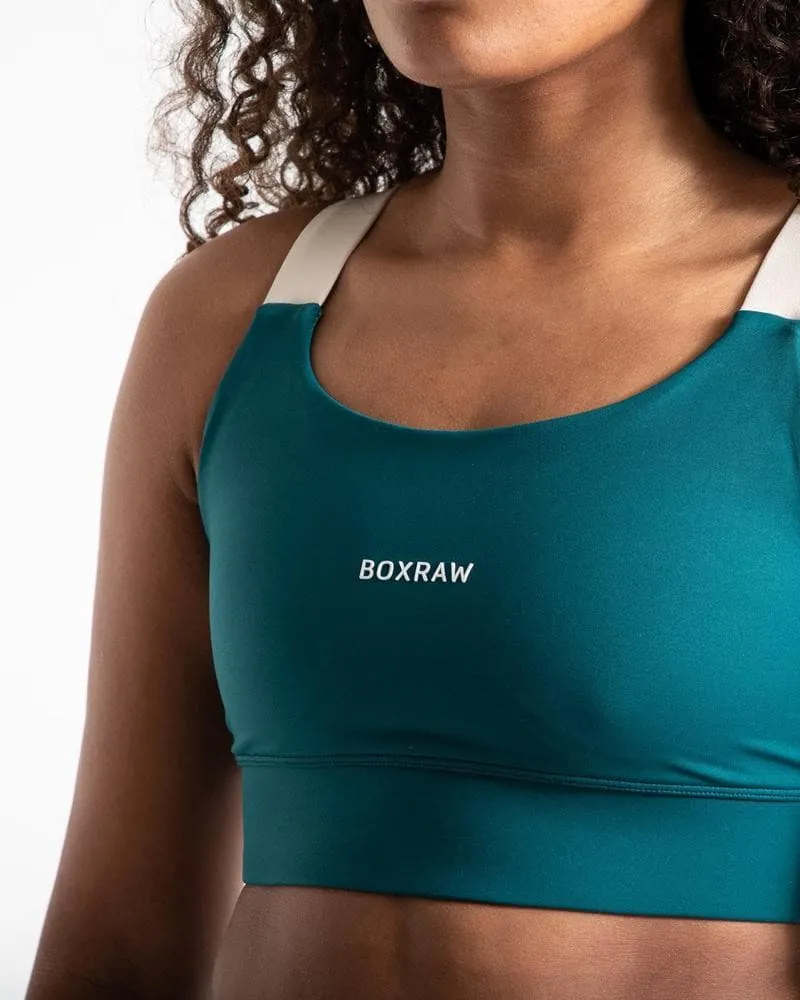 ALICIA SPORTS BRA - TEAL