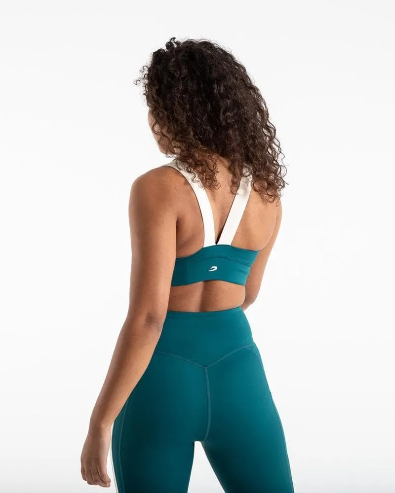 ALICIA SPORTS BRA - TEAL