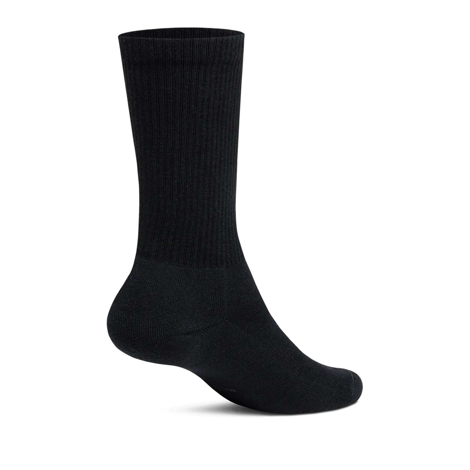 Anytime Crew Sock - Natural Black