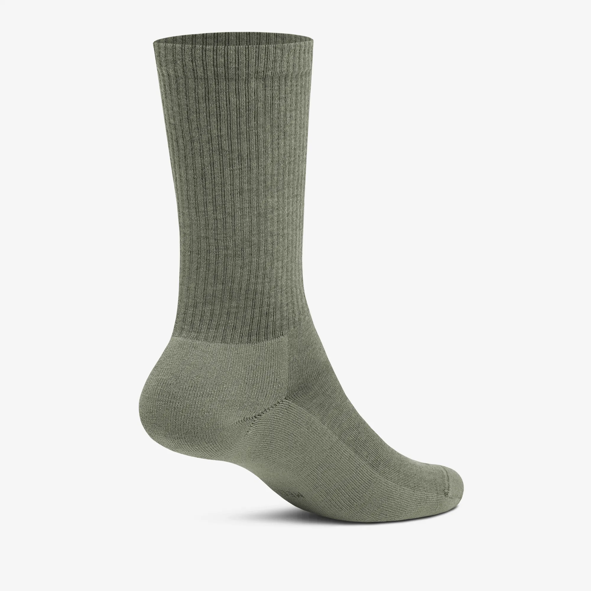 Anytime Crew Sock - Rugged Green