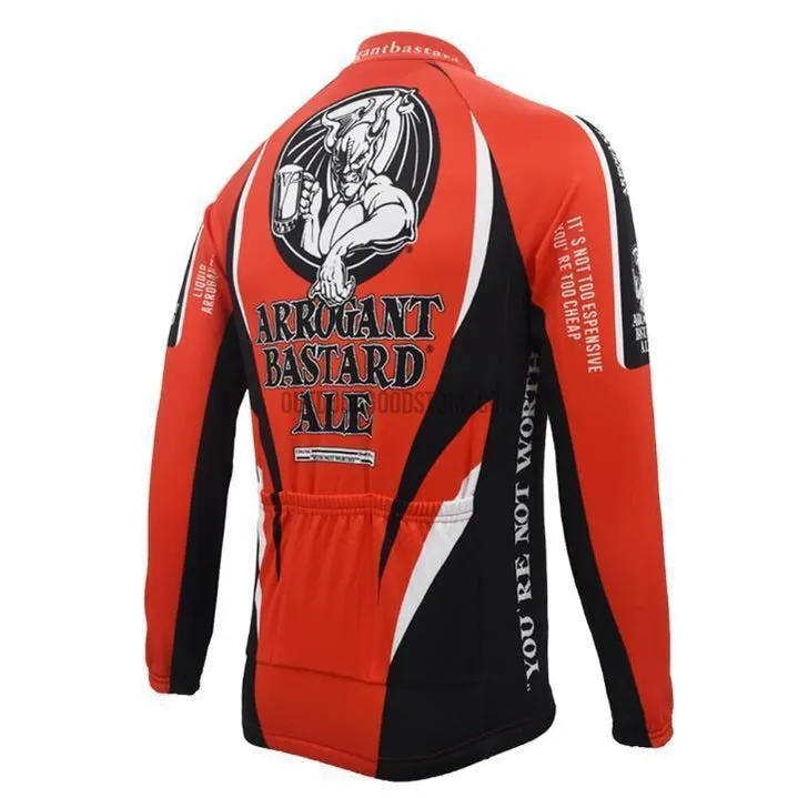 Arrogant Bastard Ale Long Sleeve Cycling Jersey