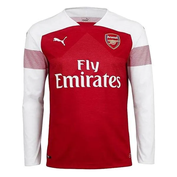 Arsenal Home Long Sleeve Jersey 2018-2019 Jersey