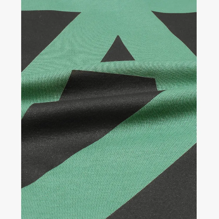 AX - Men 'Sea Green' Printed Fleece Sweatshirt AX365