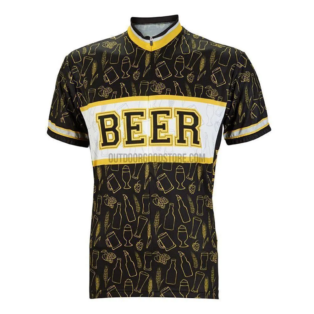 Beer Retro Cycling Jersey