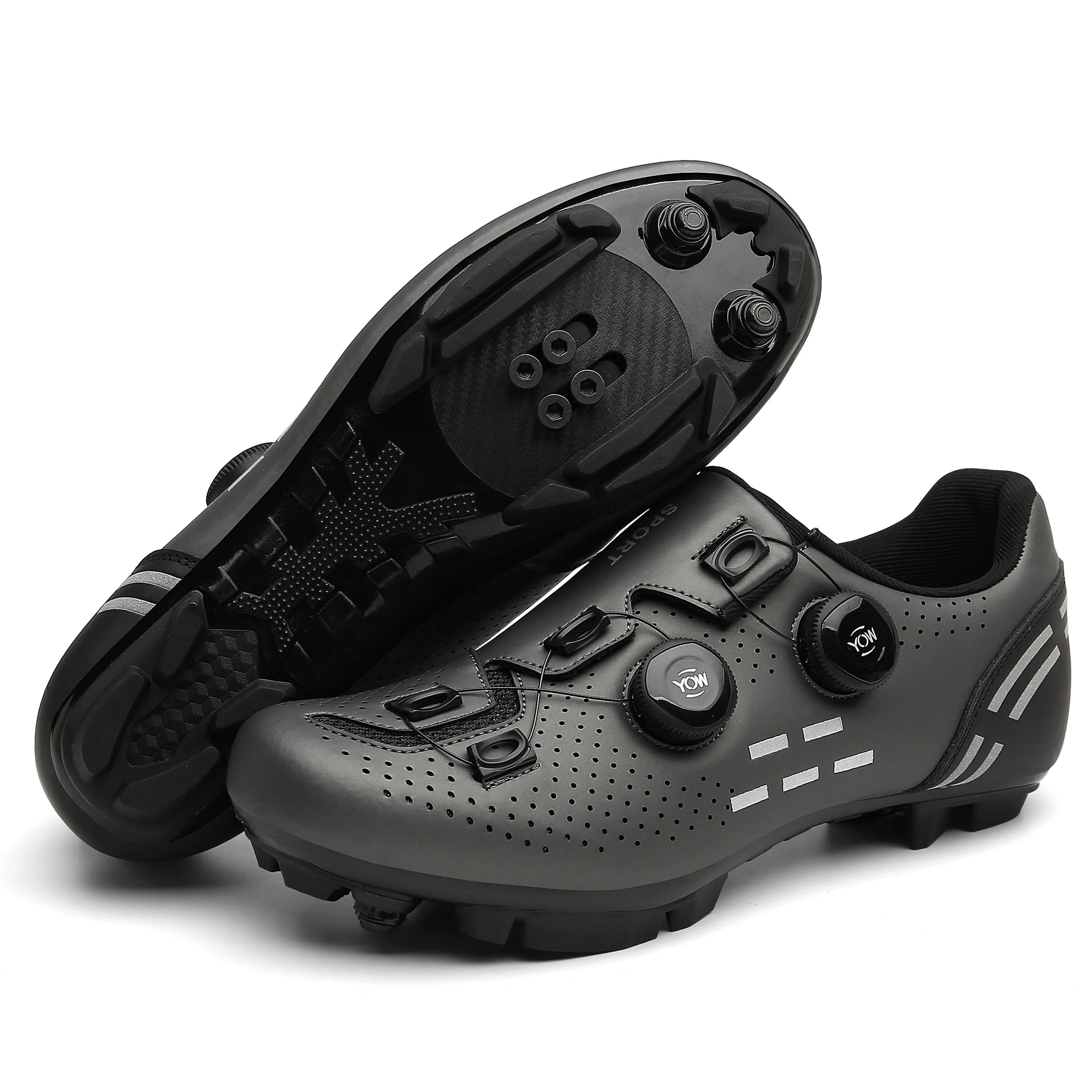 Bicycle Mtb Speed Sneakers Men Flat Road Bike Boots Cycling Shoes Cleats Spd Mountain Biking Male Sneakers Women Racing Footwear