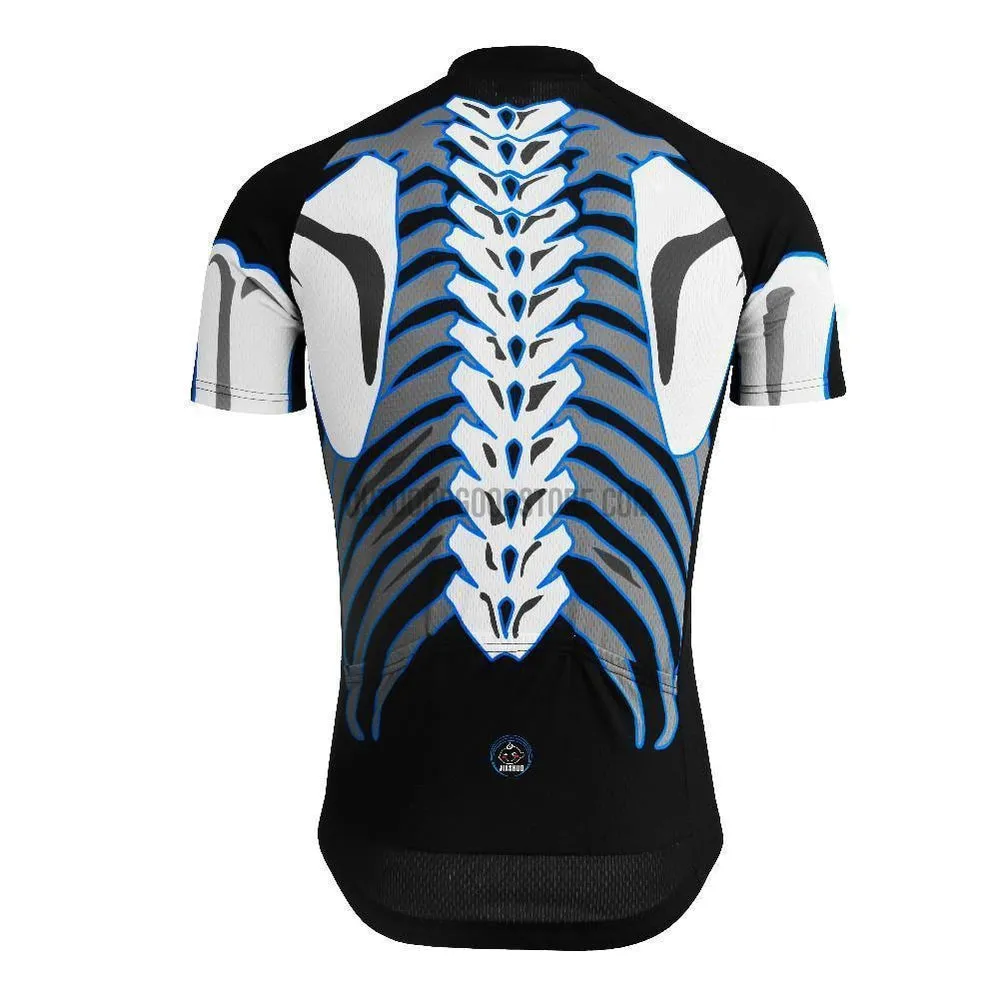 Bones Skeleton Retro Cycling Jersey