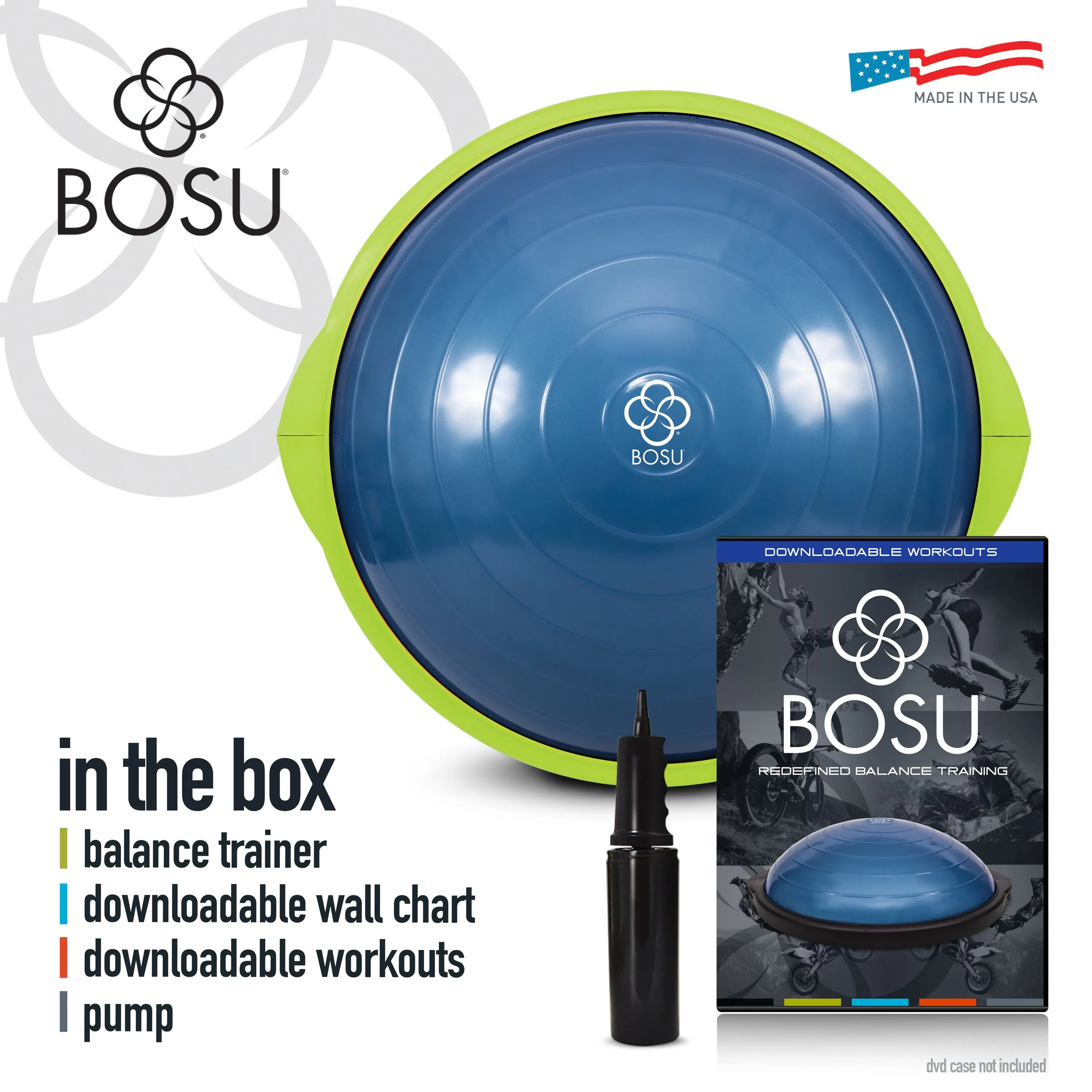 Bosu Sport 50cm Balance Trainer - Blue