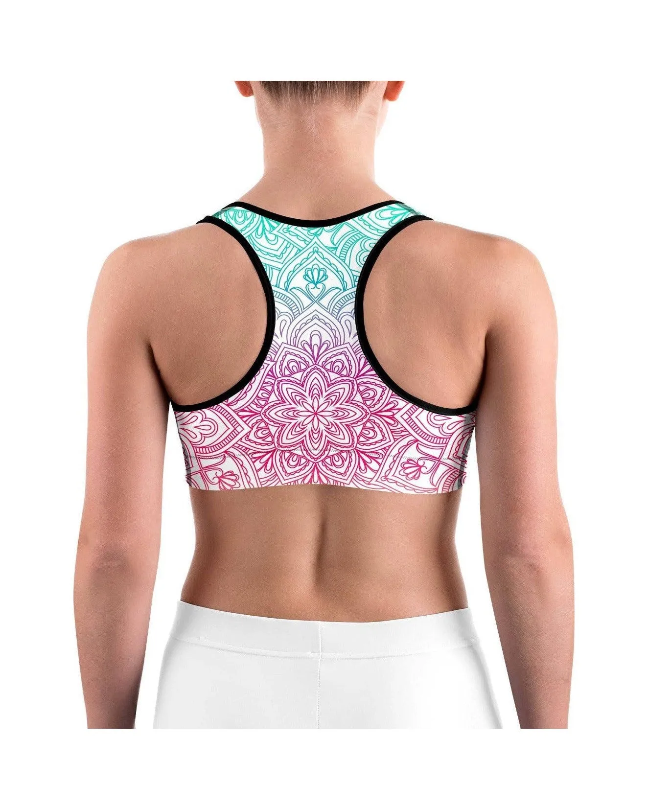 Bright Mandala Sports bra