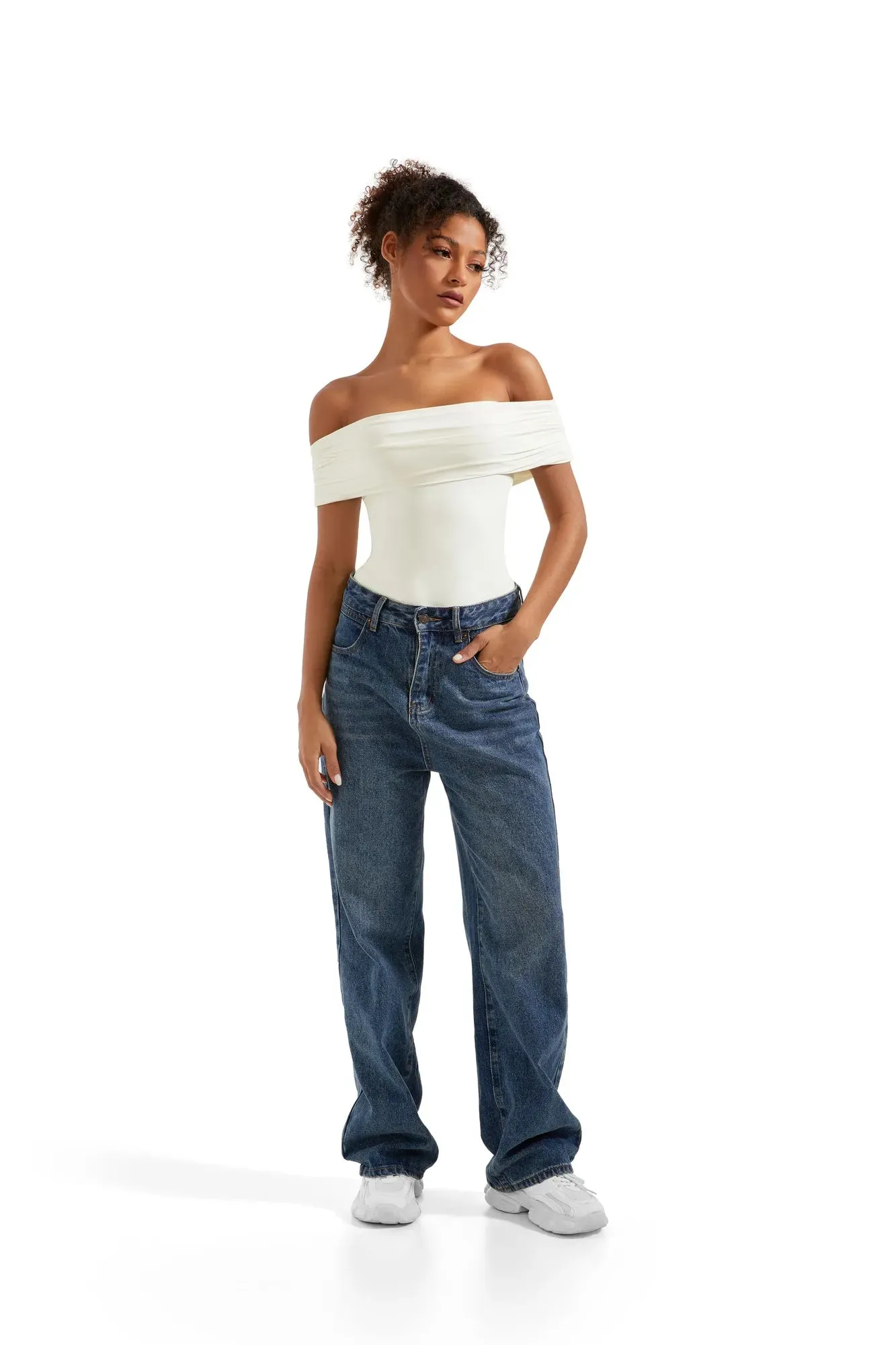 Buttery Soft Off Shoulder Bodysuit