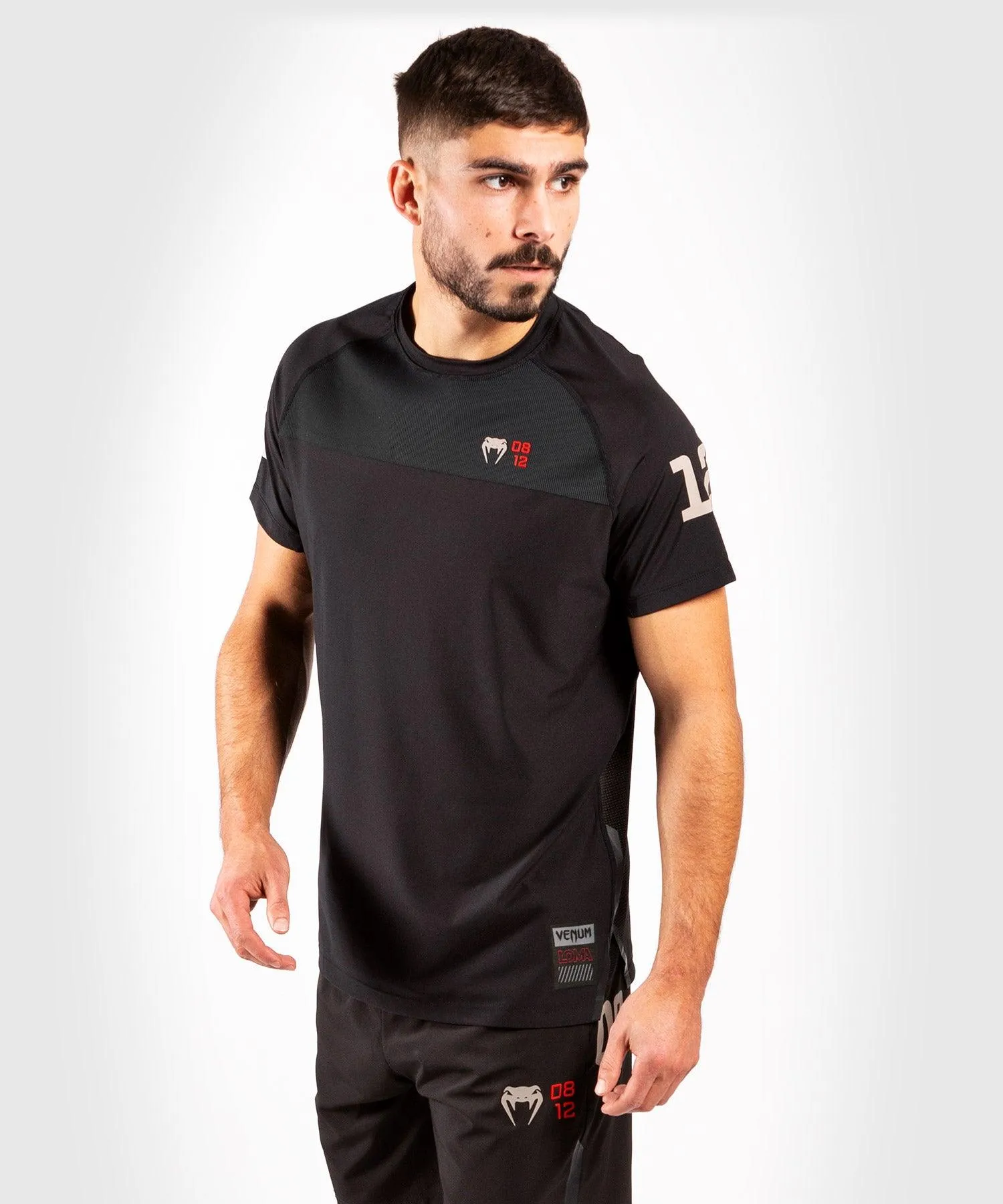 Camiseta Dry Tech Venum Loma 08-12 - Negro