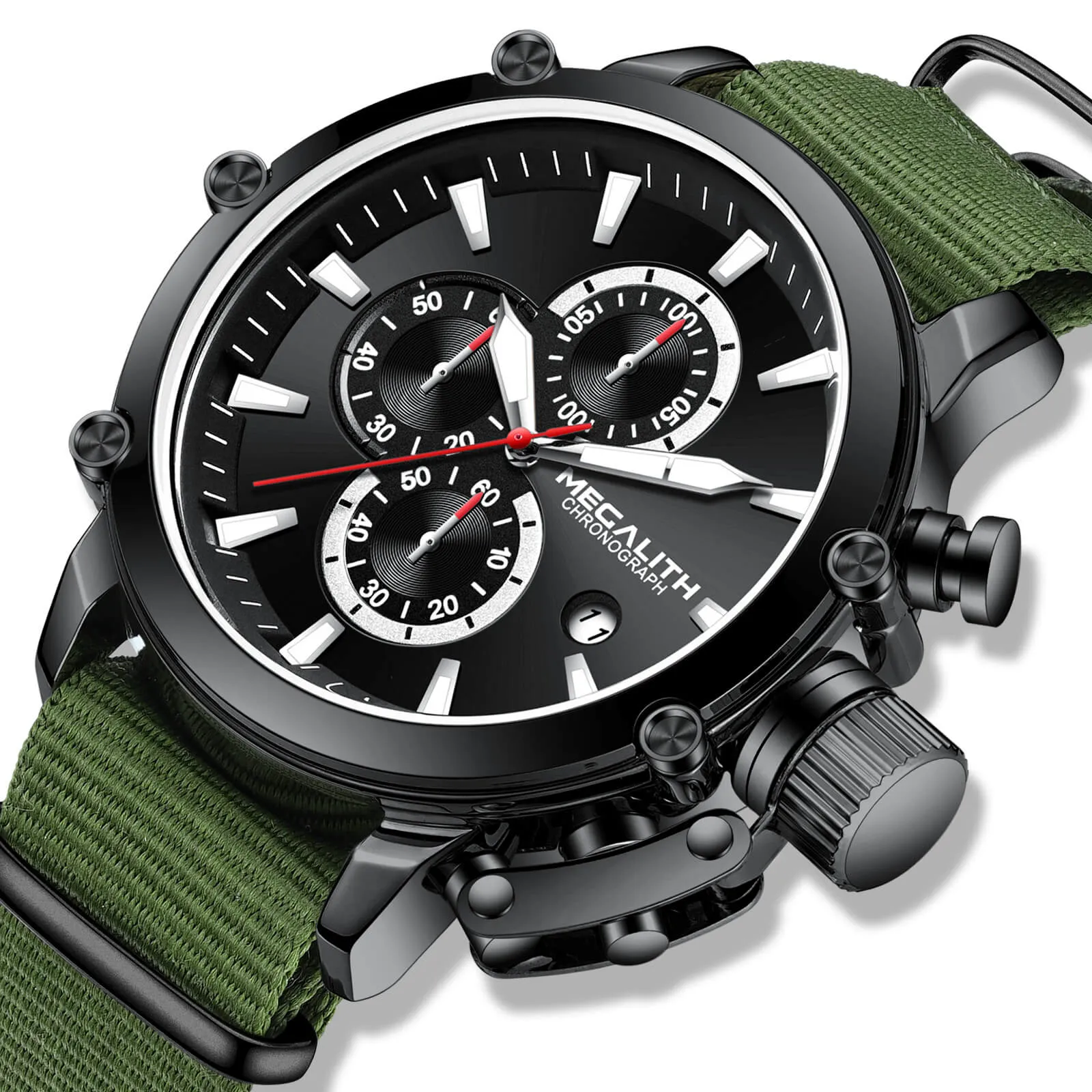 Chronograph Watch | Nylon Band | 8262M