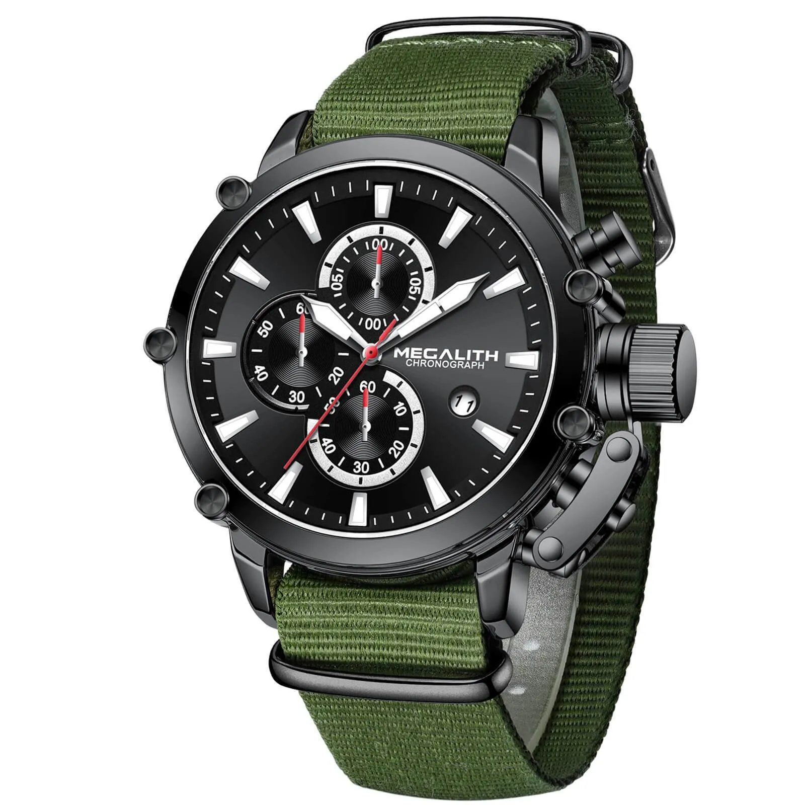 Chronograph Watch | Nylon Band | 8262M