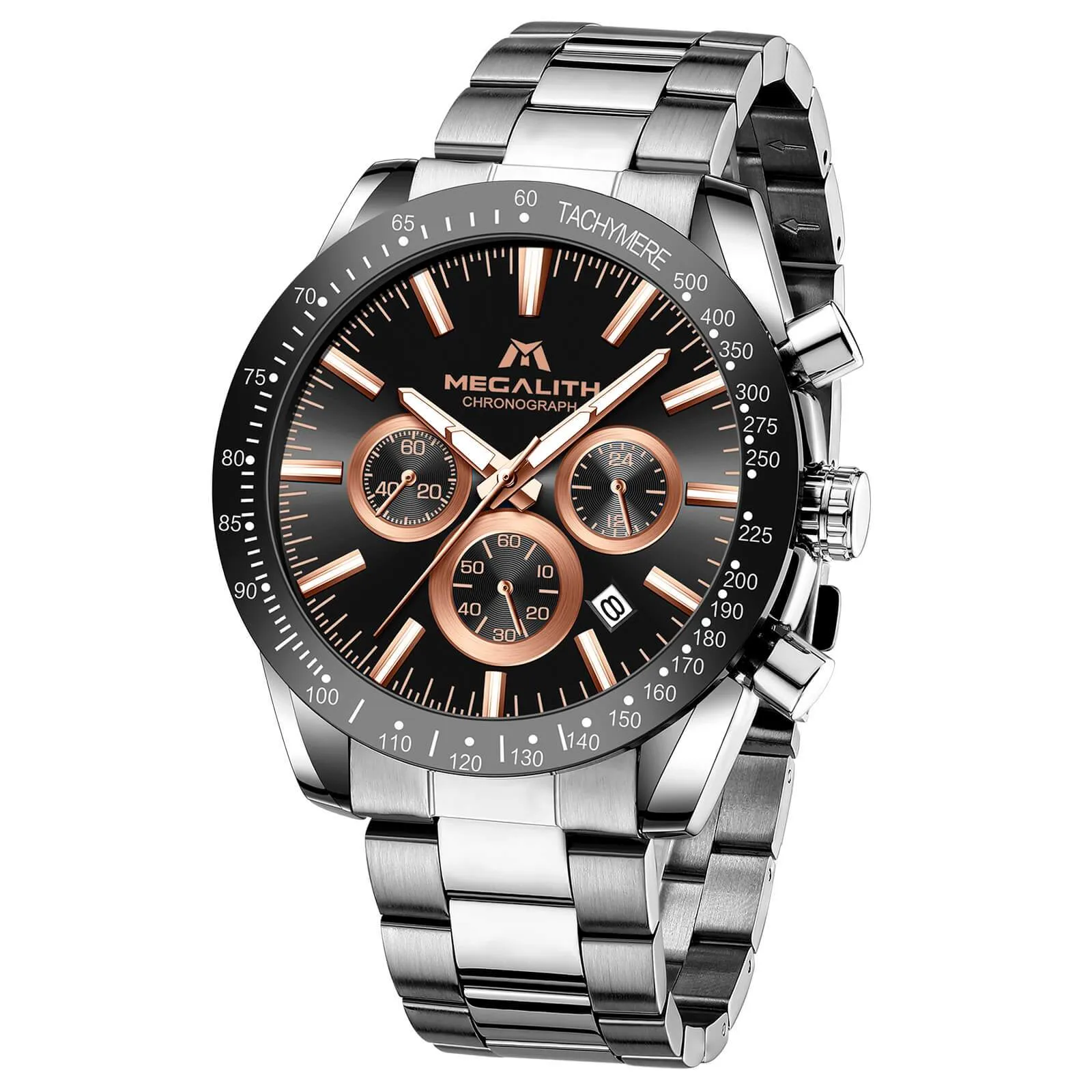 Chronograph Watch | Stainless Steel Band | 8270M