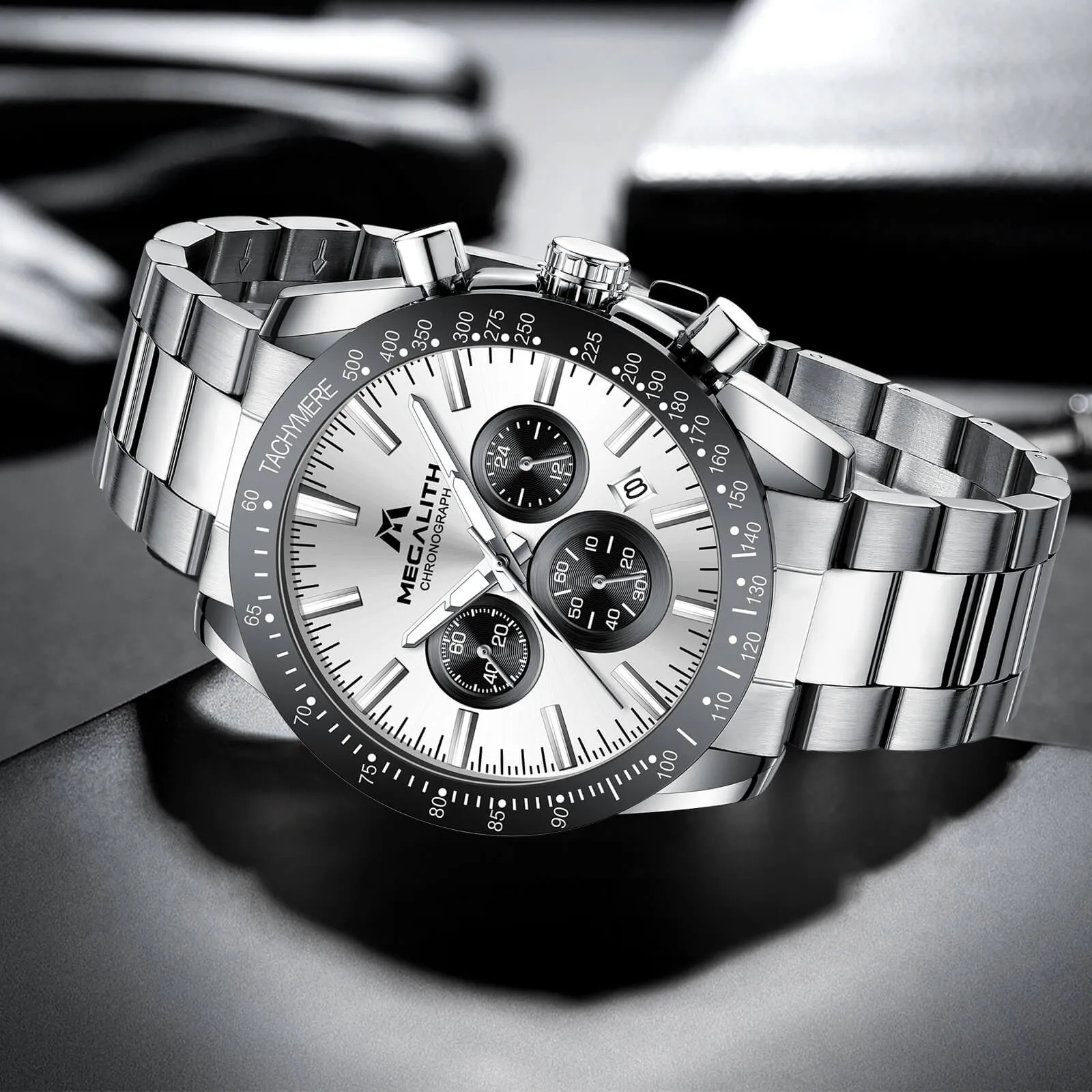 Chronograph Watch | Stainless Steel Band | 8270M