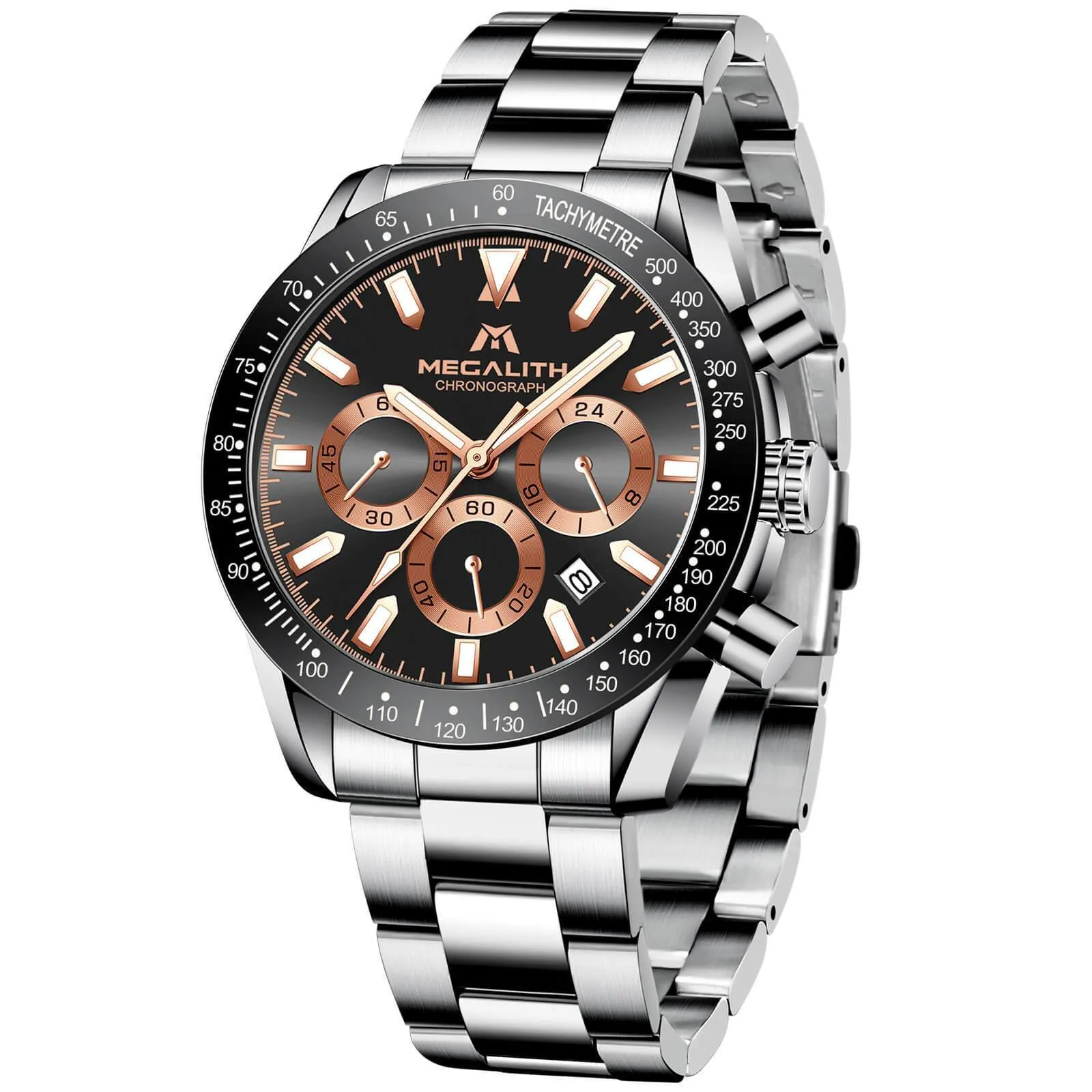 Chronograph Watch | Stainless Steel Band | 8273M