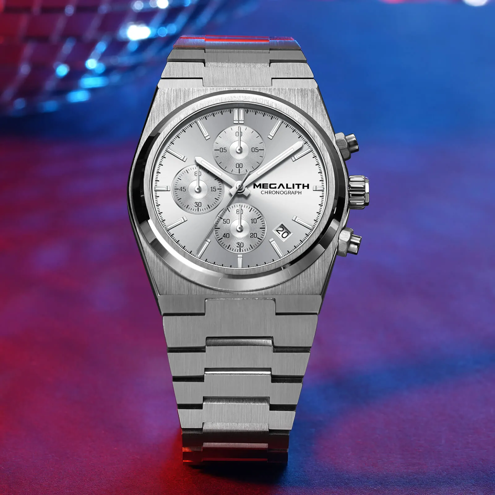 Chronograph Watch | Stainless Steel Band | 8388M