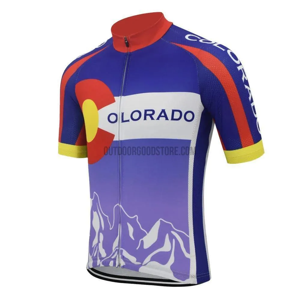 Colorado State Retro Cycling Jersey