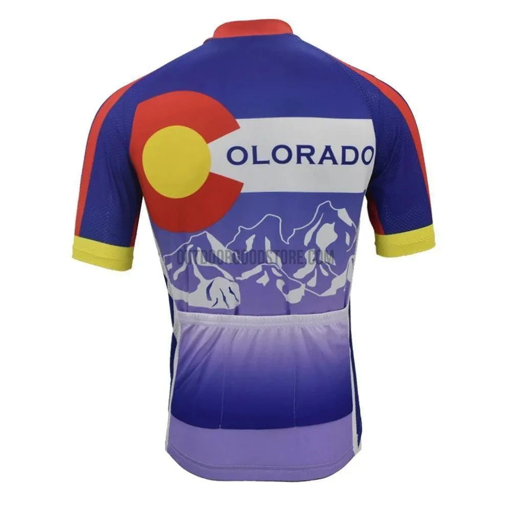 Colorado State Retro Cycling Jersey