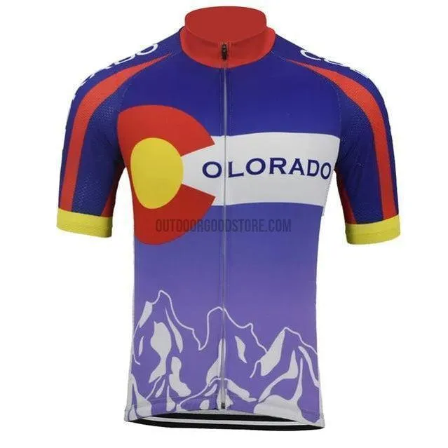 Colorado State Retro Cycling Jersey