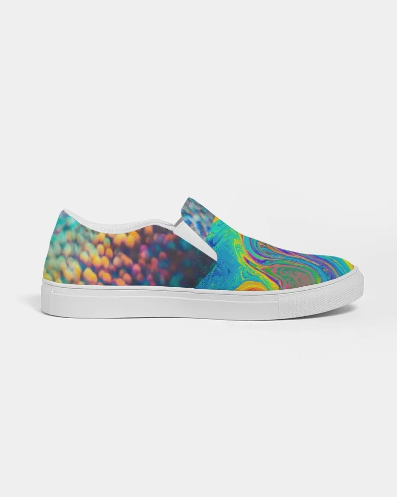 Colour Men's Slip-On Canvas Shoe