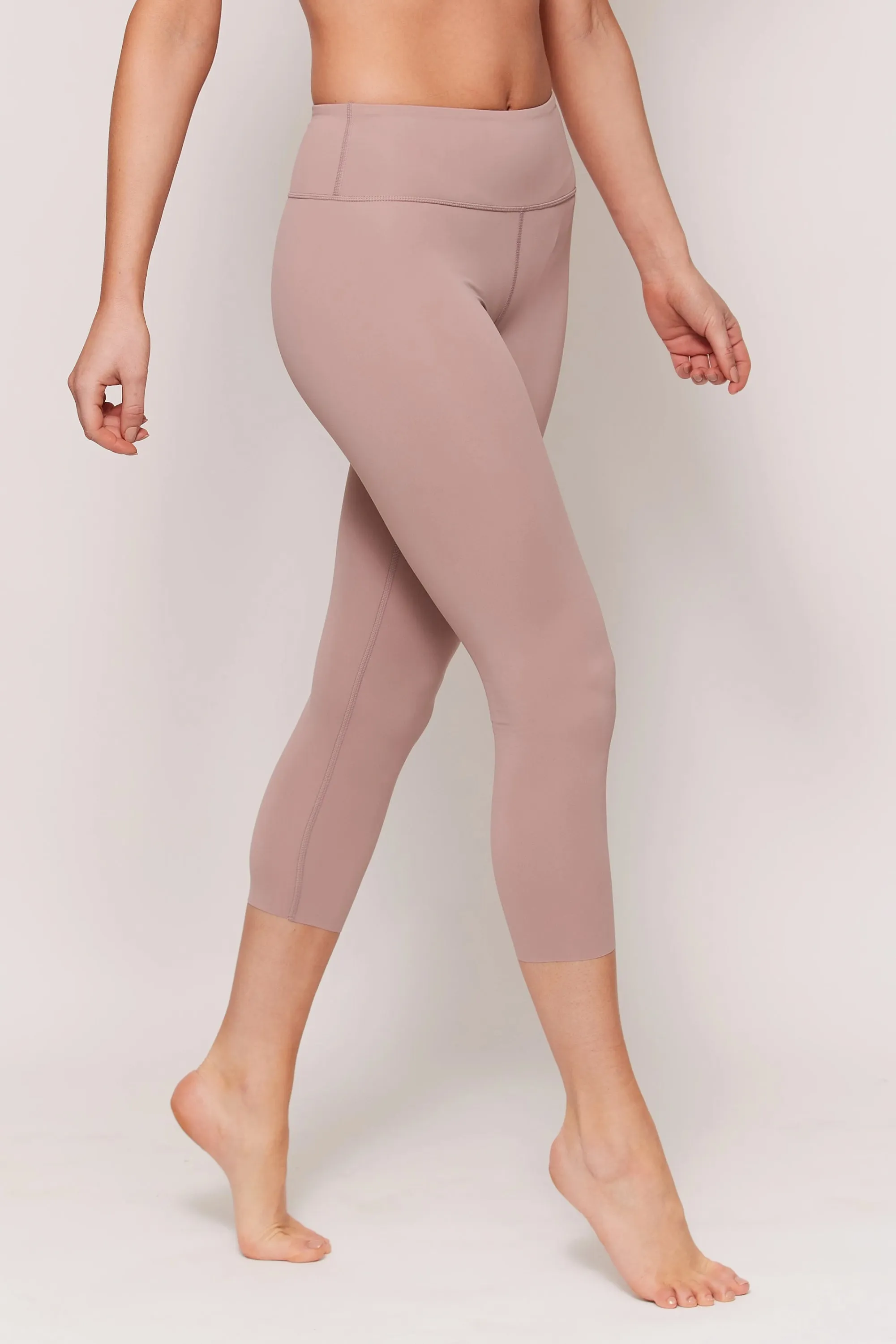 Desire - Crop Legging (Air fabric) Mauve