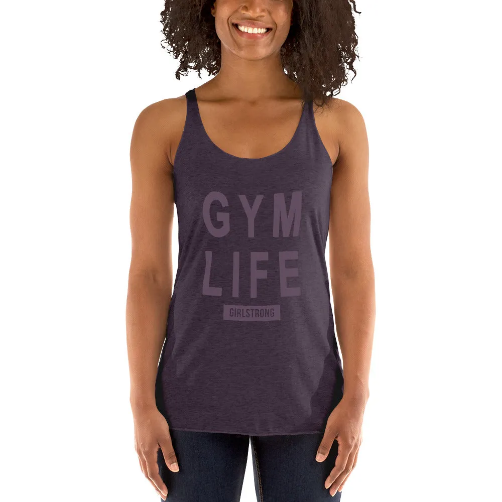 ELEVATED SCULPT RACERBACK PURPLE TANK TOP FOR WOMEN - GYM LIFE