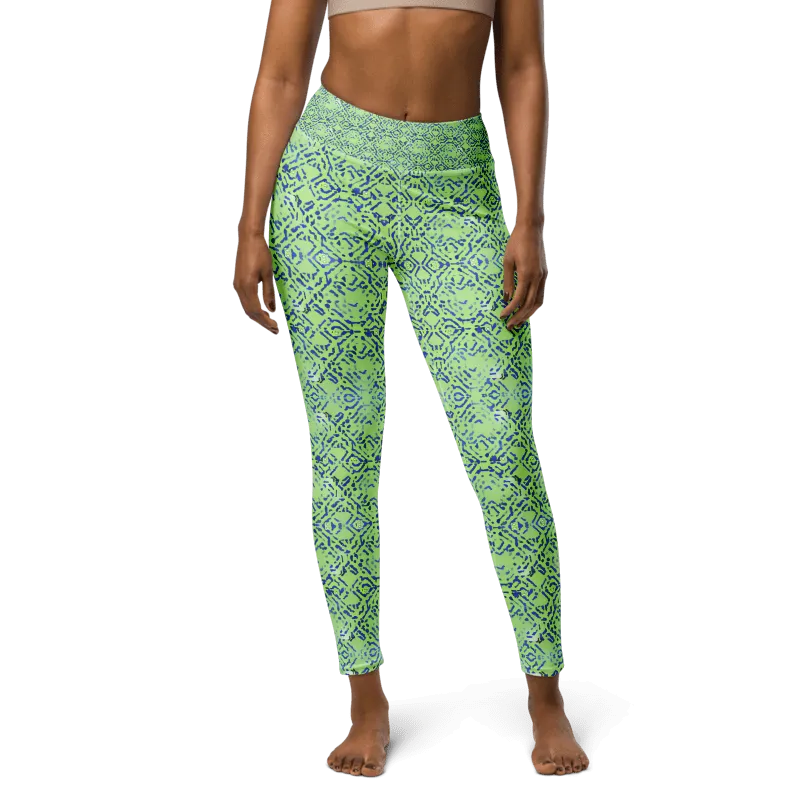 Enhance Your Yoga Practice with Geometric Pattern Leggings