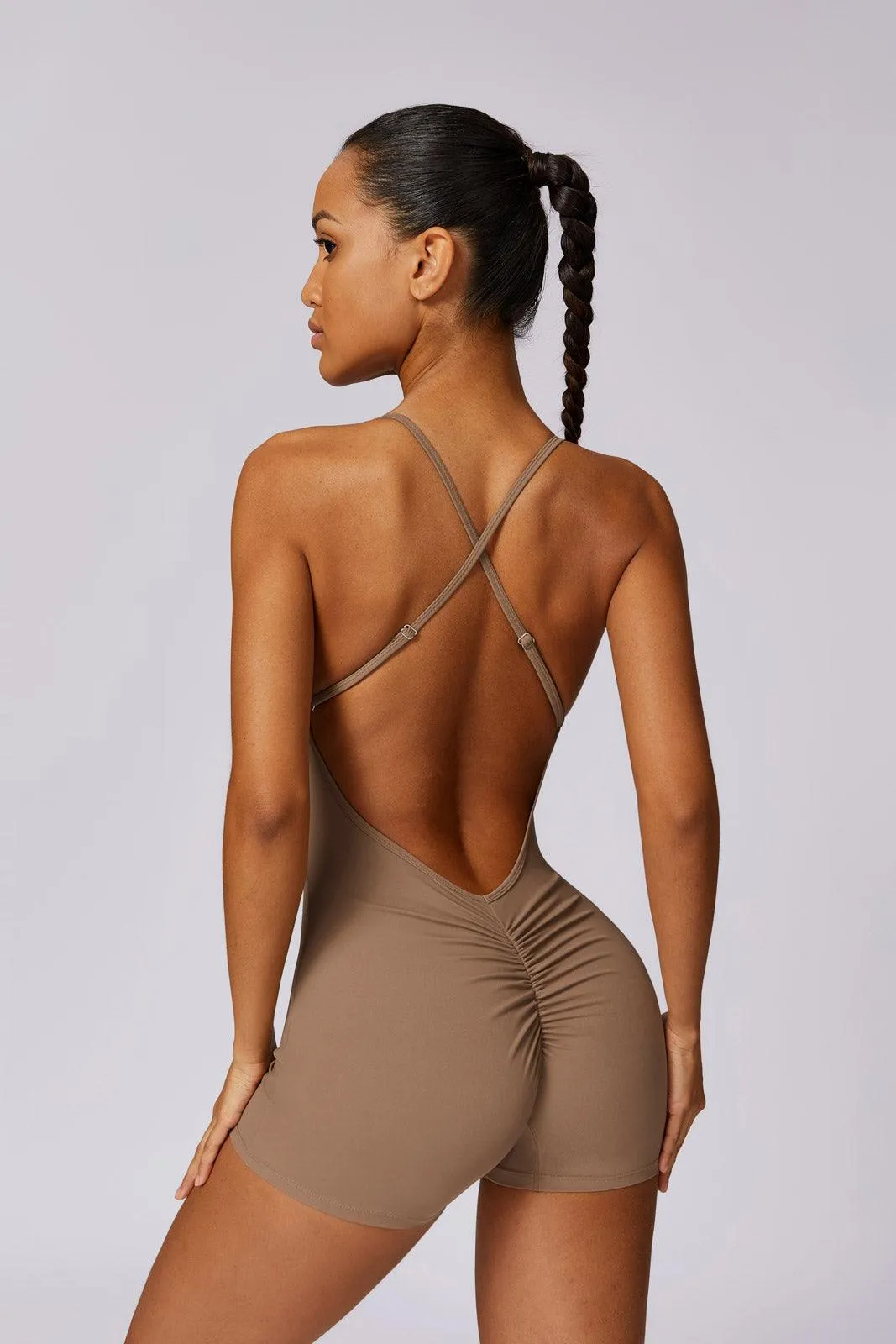 Everly Jumpsuit - Mocha (FINAL SALE)