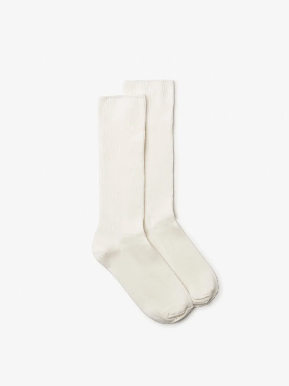 Everyday Classics Cashmere Socks in White