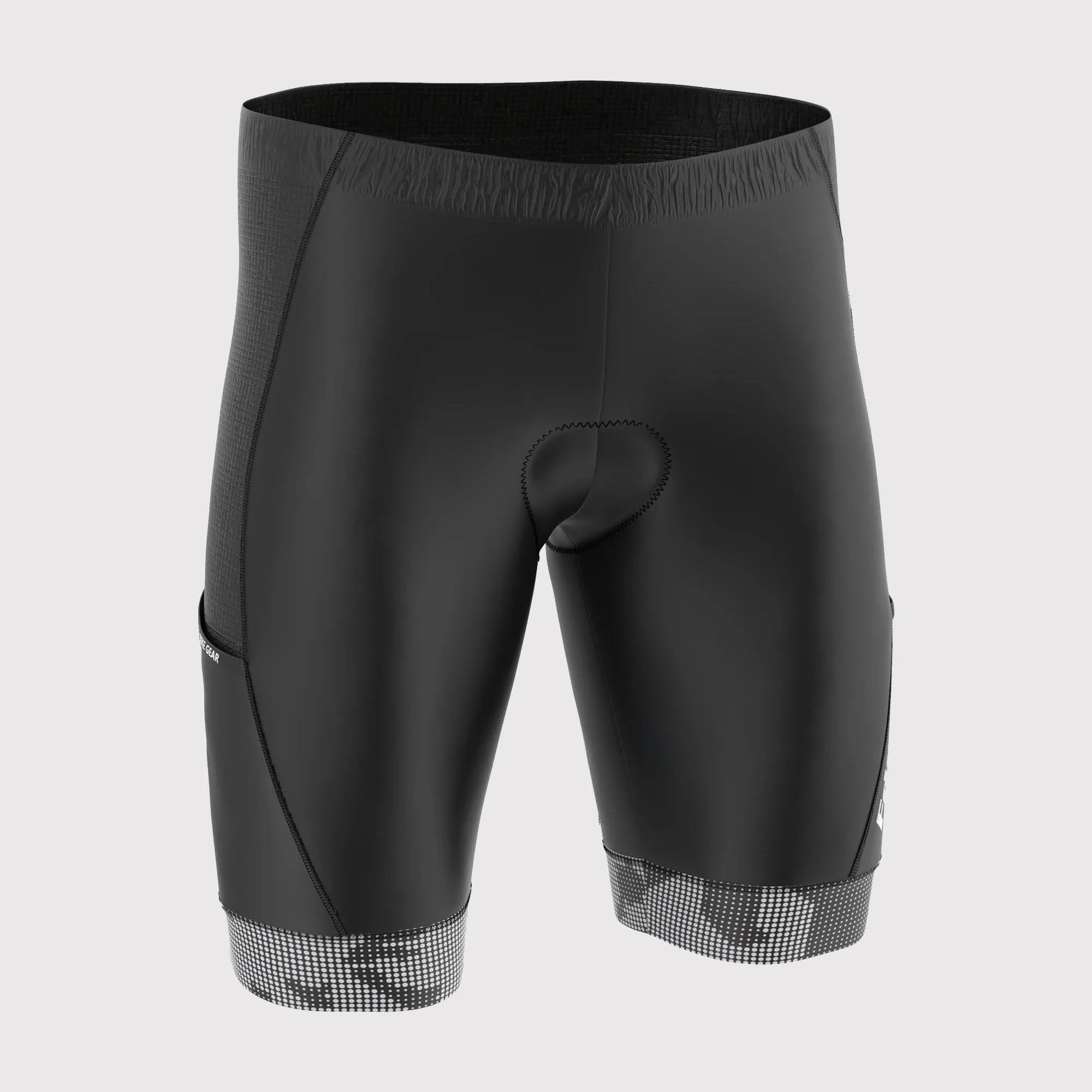 Fdx All Day Grey Men's & Boy's Padded Summer Cycling Shorts