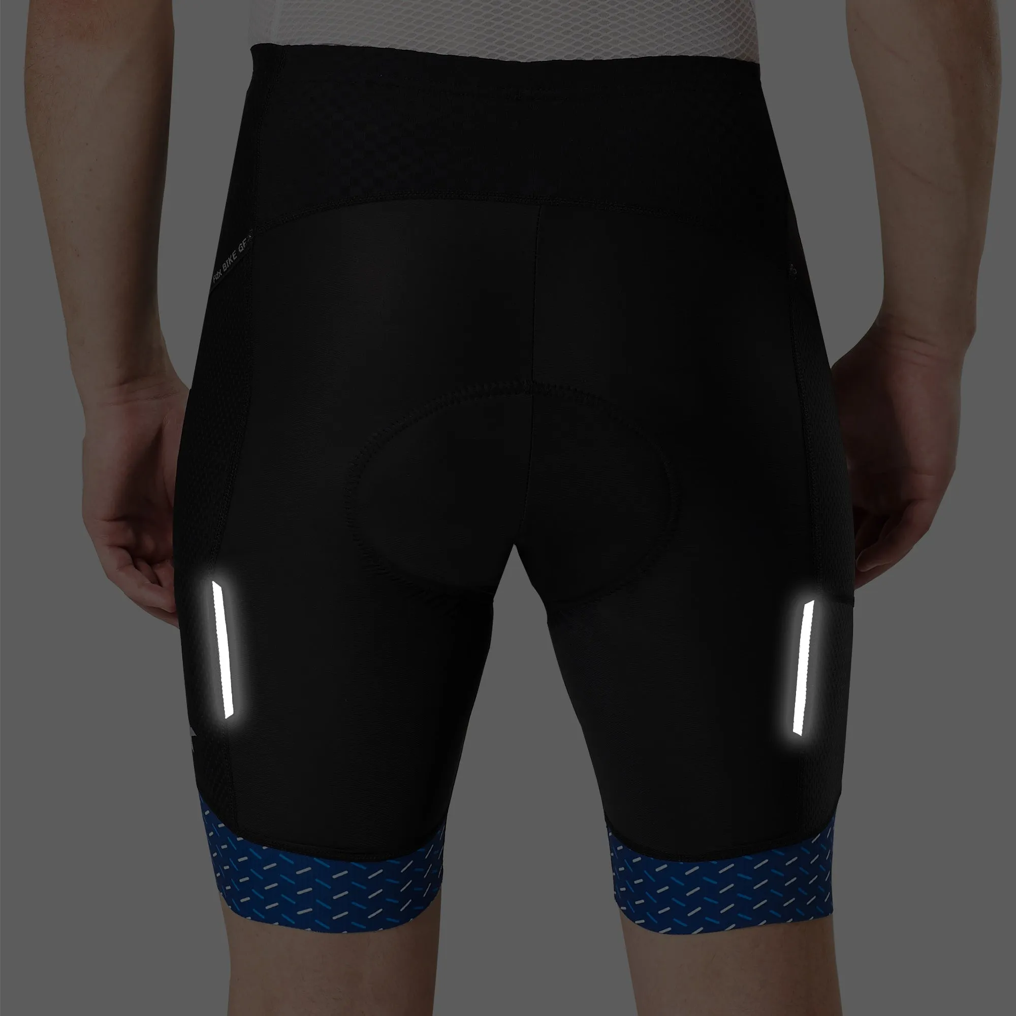 Fdx Essential Blue Men's & Boy's Padded Cycling Shorts With Pockets