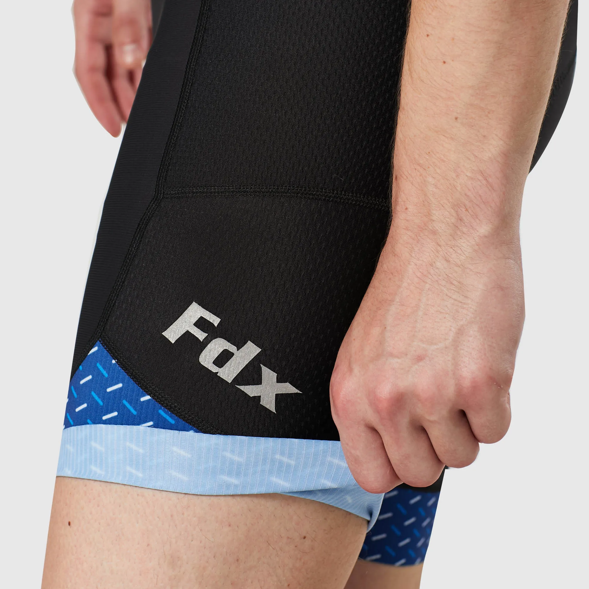 Fdx Essential Blue Men's & Boy's Padded Cycling Shorts With Pockets