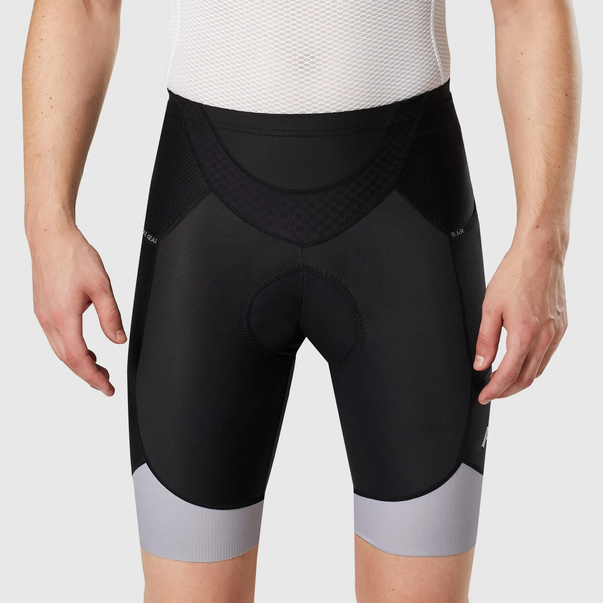 Fdx Essential Grey Men's & Boy's Padded Cycling Shorts With Pockets