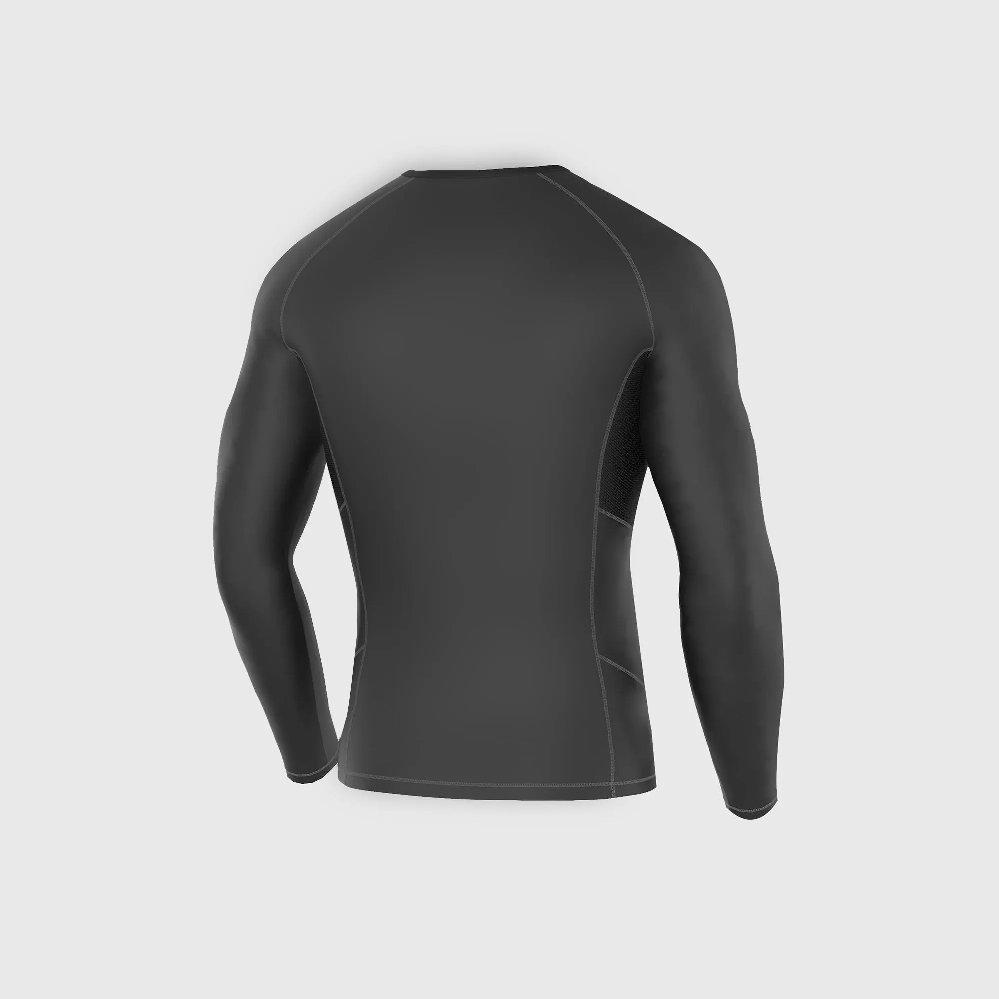 Fdx Recoil Grey Men's & Boy's Base Layer Thermal Winter Compression Top