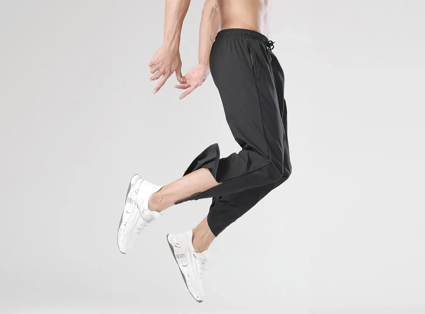 FitVille Men's Quick-Dry Sports Pants