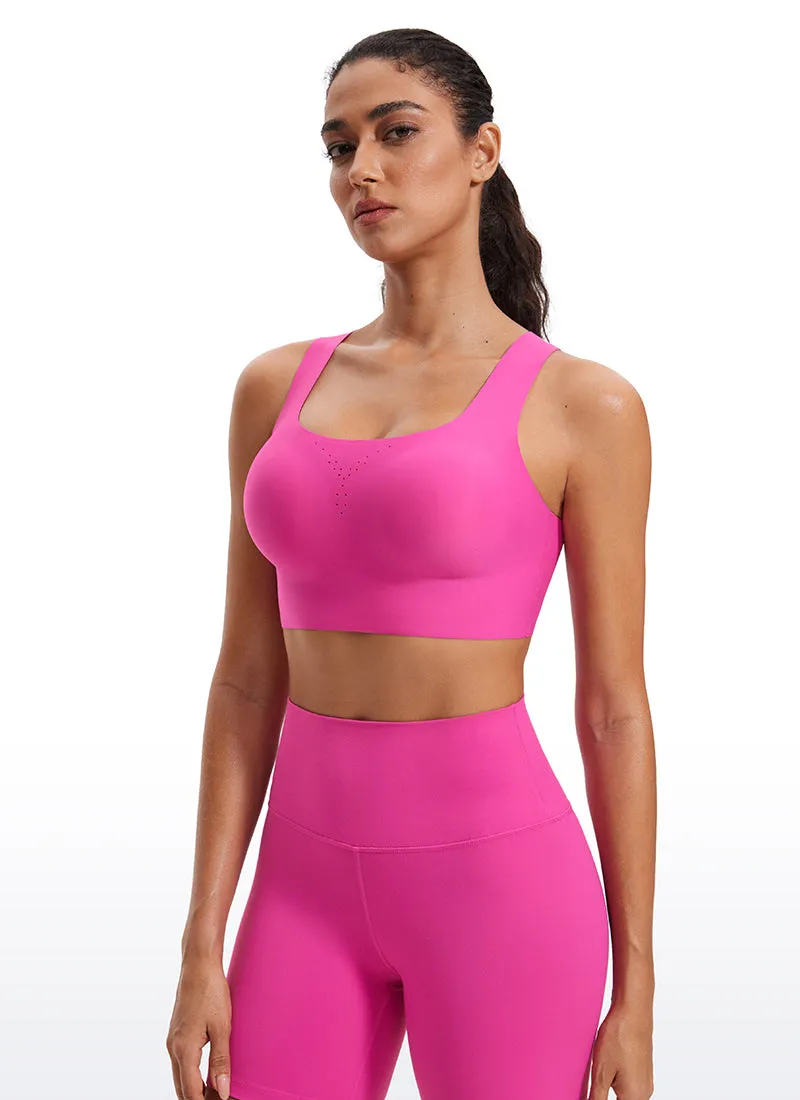 Flex Sculpt Racerback Sports Bra U Neck