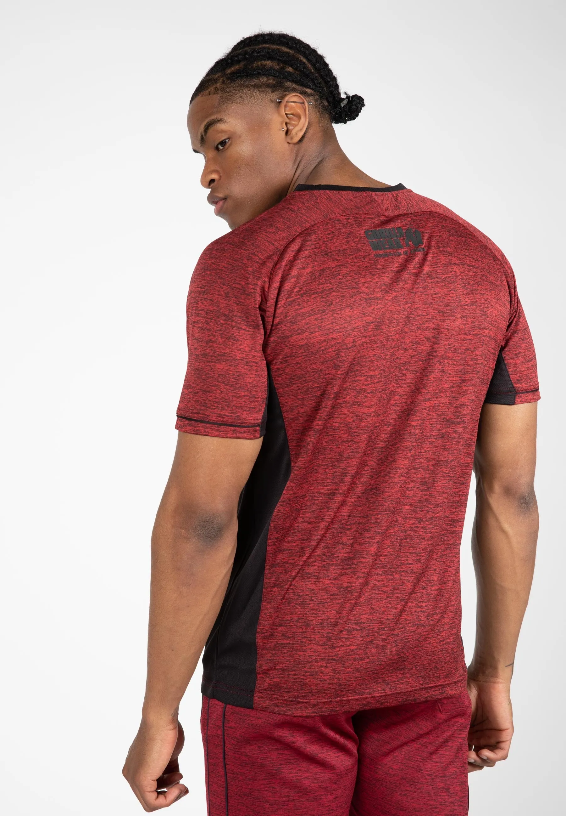 Fremont T-Shirt - Burgundy/Black